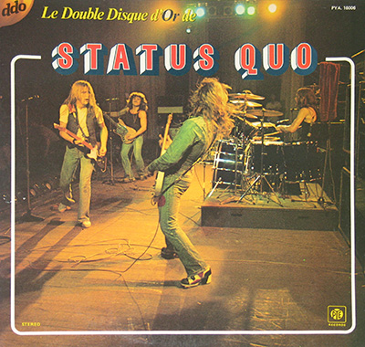 STATUS QUO - Double Disque D'Or  album front cover vinyl record